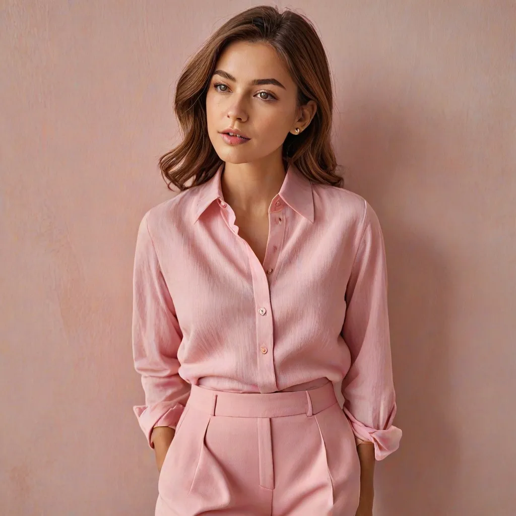 Jak dobrać bluzkę do różowych spodni?