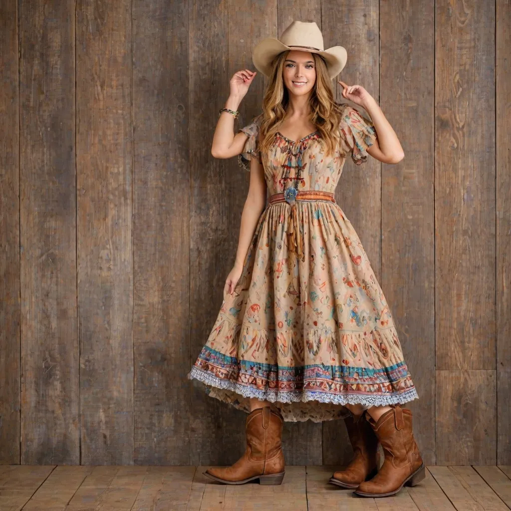 Jaka sukienka do kowbojek sprawdzi się najlepiej?