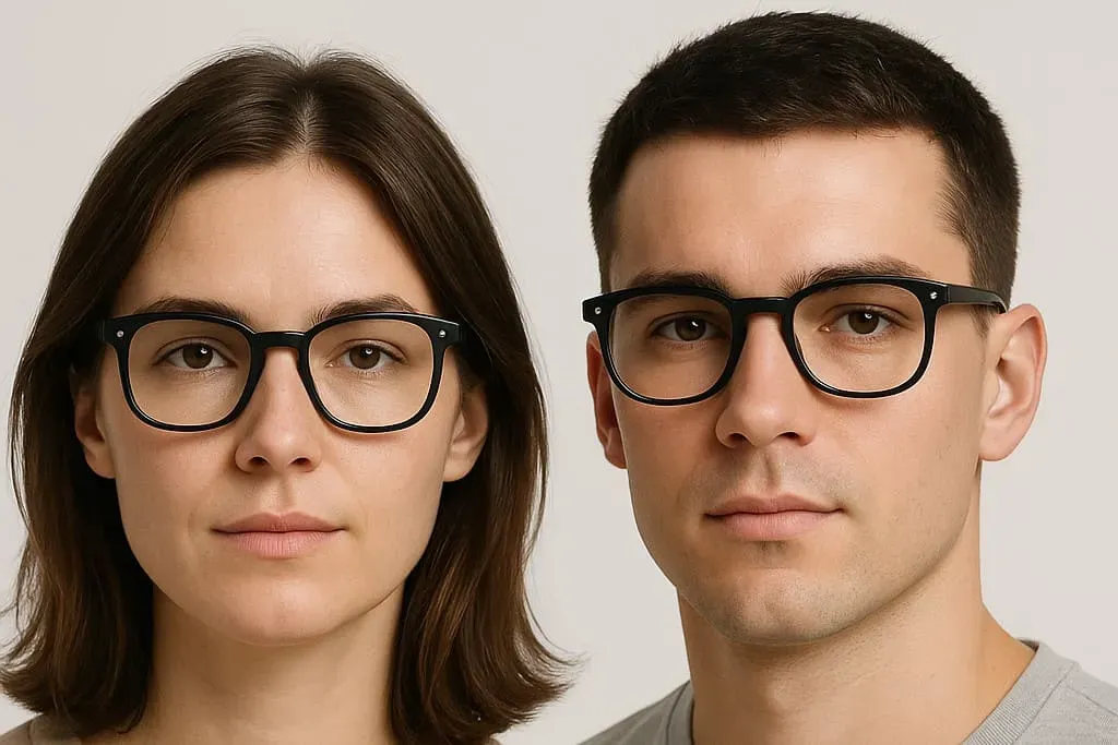 Okulary unisex - Uniwersalny styl dla każdego użytkownika okularów