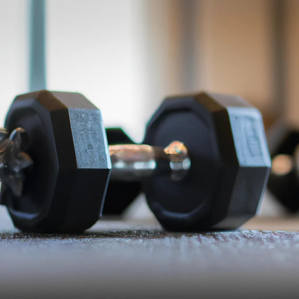 ćwiczenia na plecy z hantlami